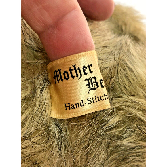 Vintage 15" Mother Grimm's Bears Brown & Black Teddy Bear Hand Stitched in USA - Picture 6 of 6